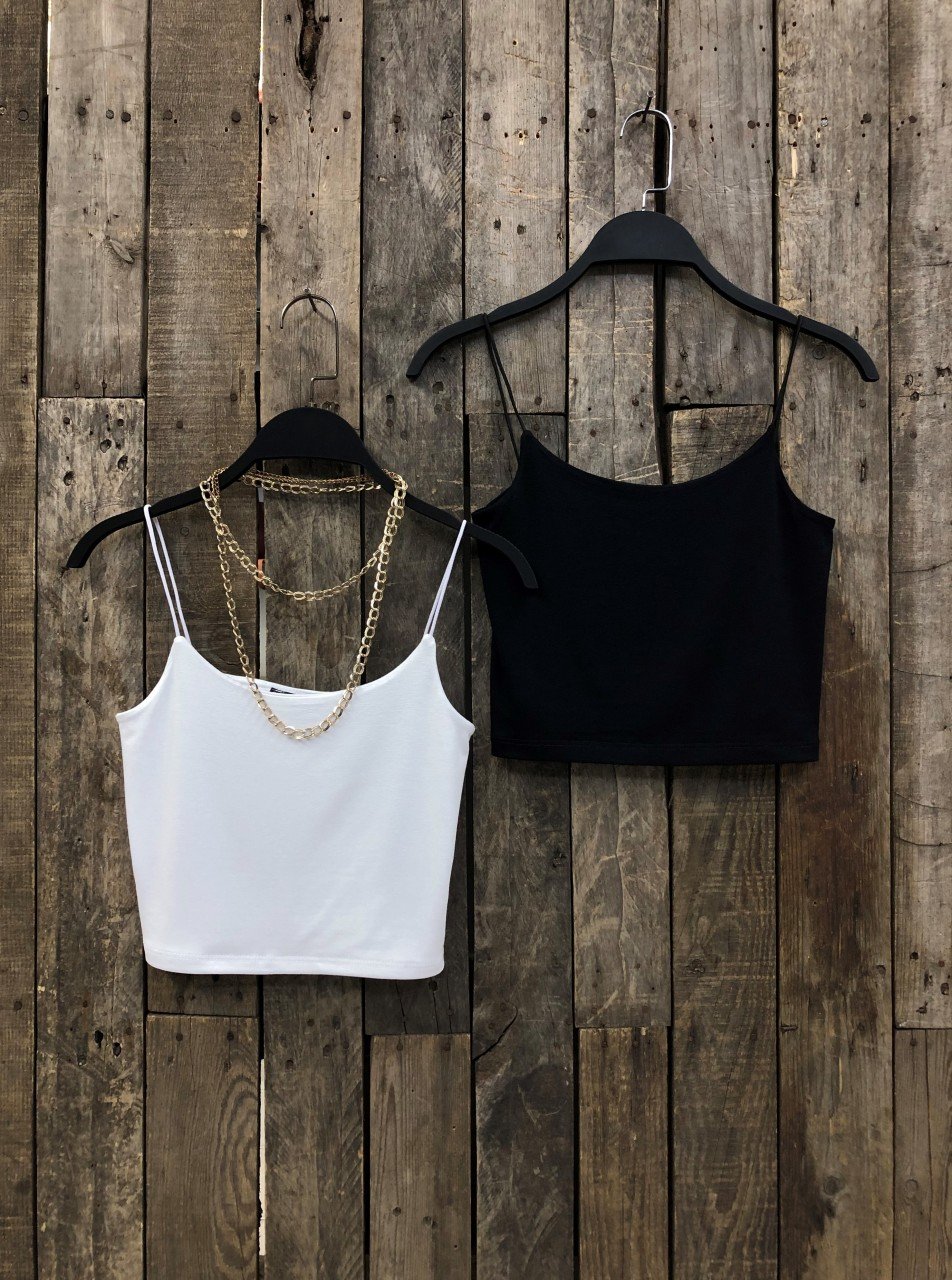 İp Askılı Crop
