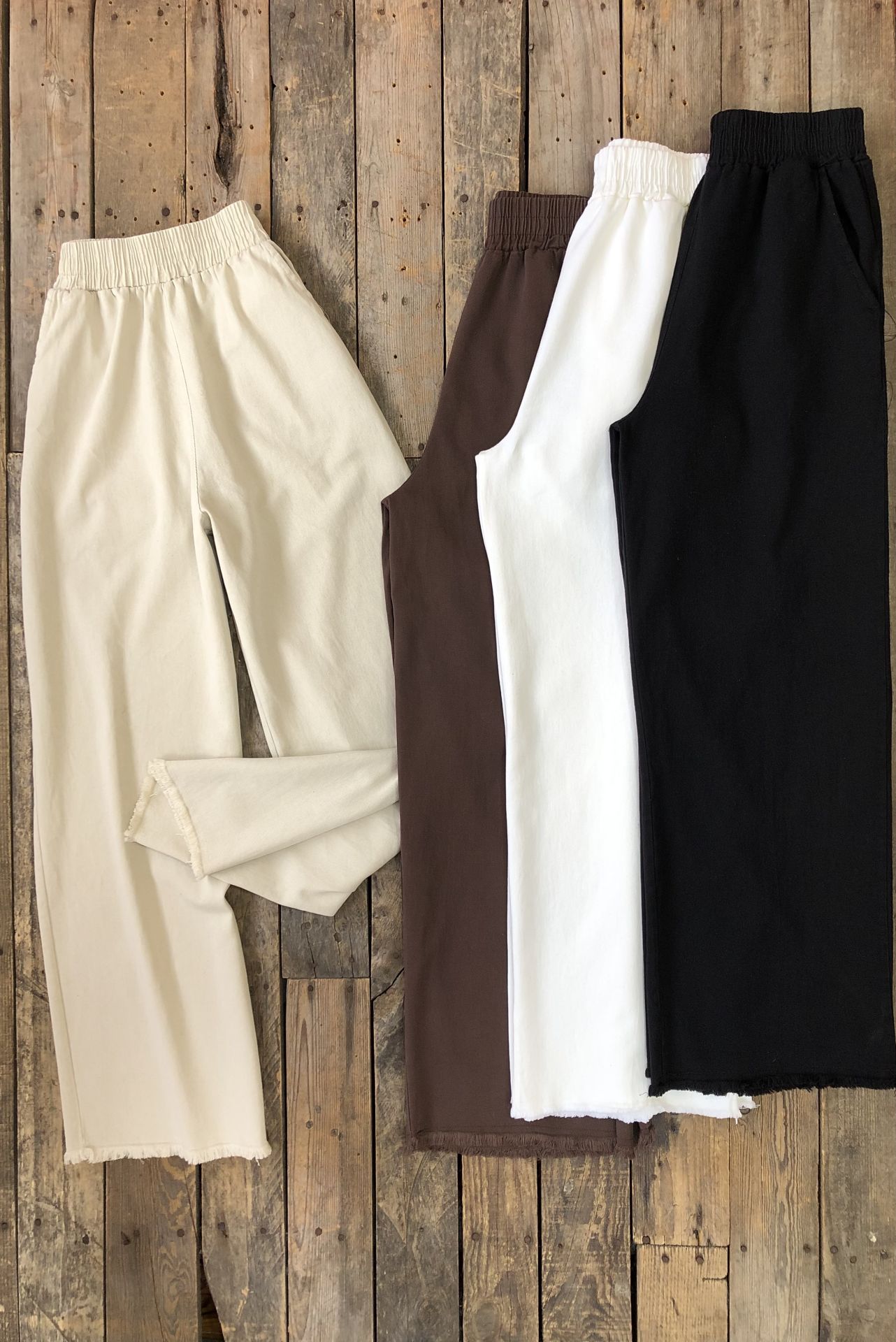 Paça Püsküllü Gabardin Pantolon