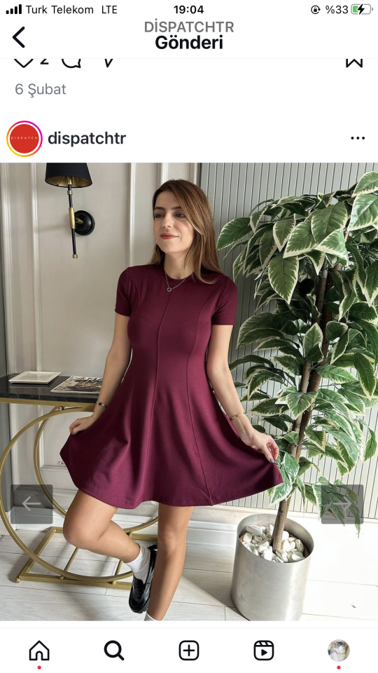 Modal Elbise